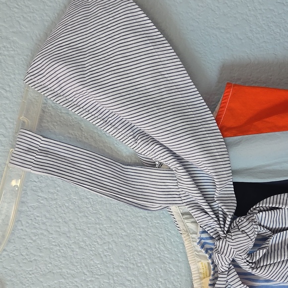 MAEVE ANTHROPOLOGIE Medley Patchwork Cold Shoulder Top Size 10 Cottagecore - Picture 4 of 13